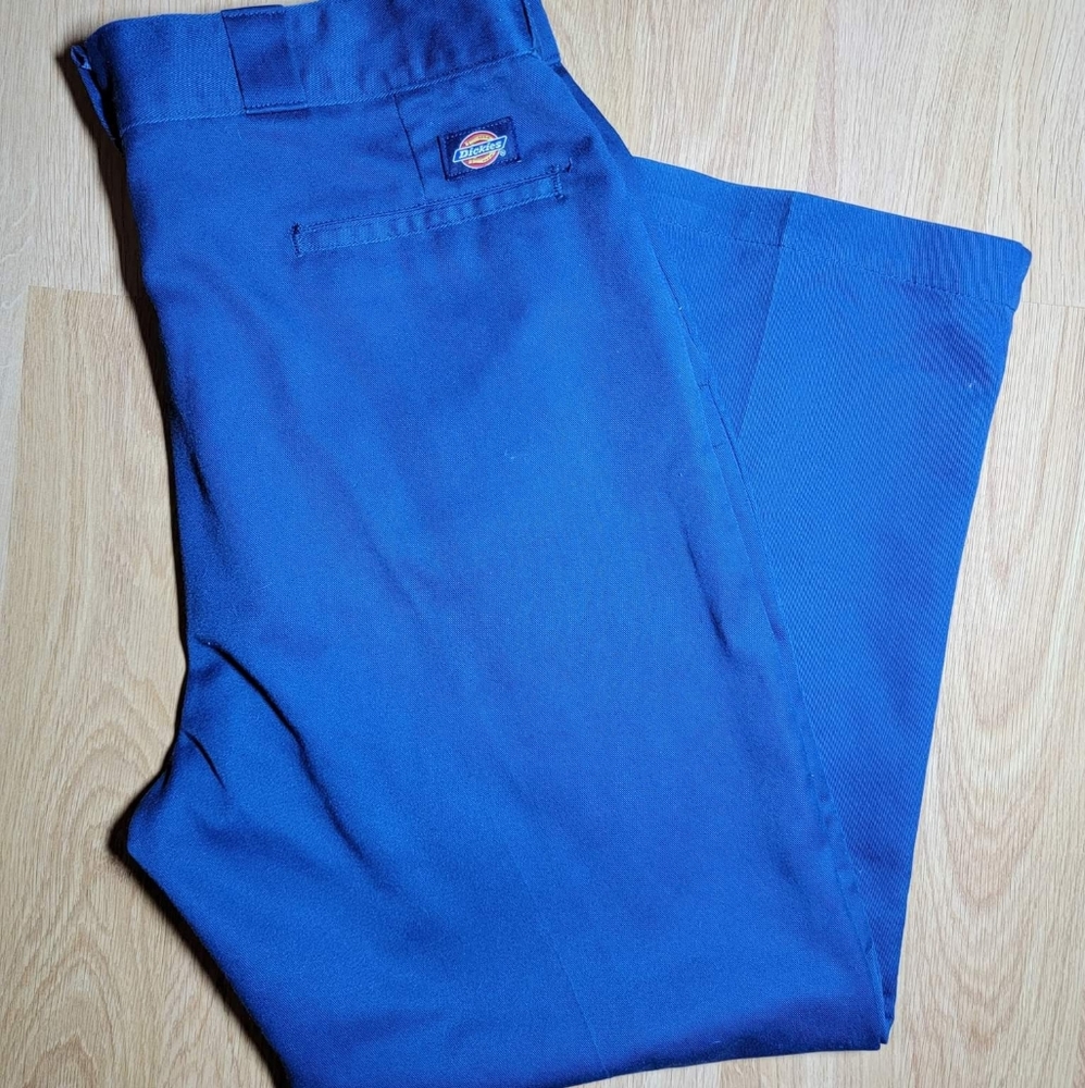 Blue Dickie's Pants